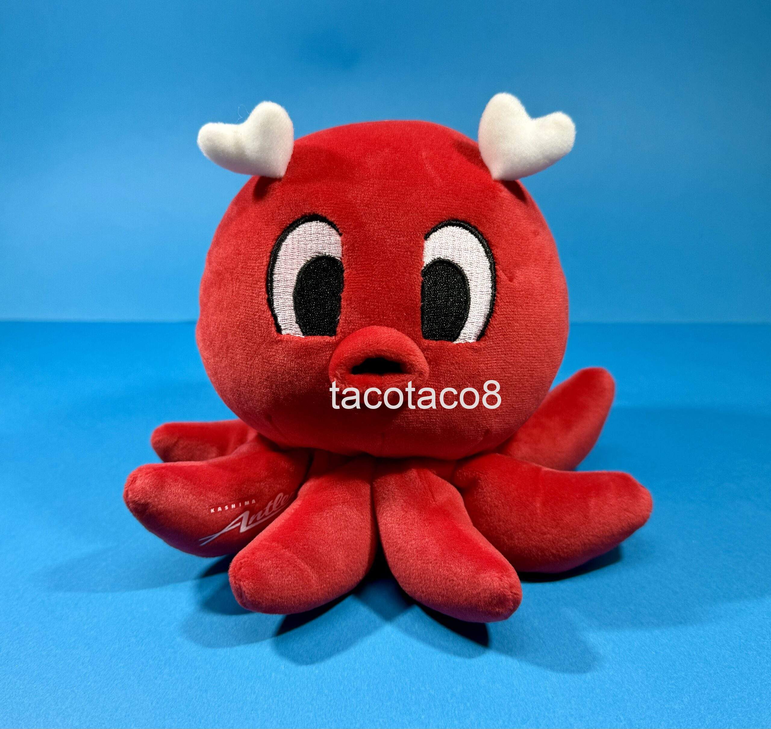 鹿島アントラーズ 赤いタコのぬいぐるみ 鹿島アントラーズ 赤いタコのぬいぐるみ